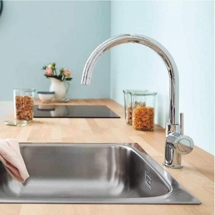 Смеситель для кухни Grohe BauClassic 31234001 Хром
