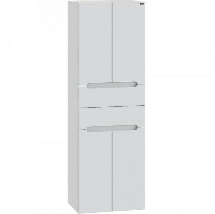 Шкаф пенал СанТа Лондон 60 подвесной Белый