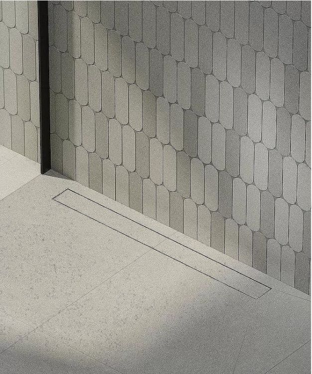 Душевой лоток Kerama Marazzi 75 APZ13-DOUBLE9-750KM с решеткой Хром / под плитку