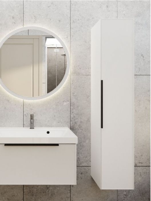 Шкаф пенал La Fenice Simpla 30 FNC-05-SIM-B-30 подвесной Белый матовый