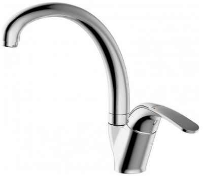 Смеситель для кухни Bravat Fit F7135188CP-1-RUS Хром