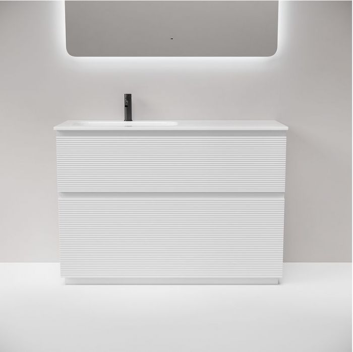 Тумба под раковину Sancos Folk Floor 120 L FL120FLW цвет Bianco