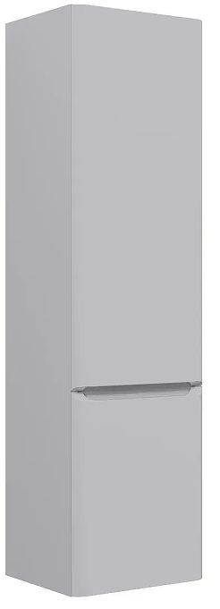 Шкаф пенал AQUAme S4 33 AQM9004GM подвесной цвет Серый