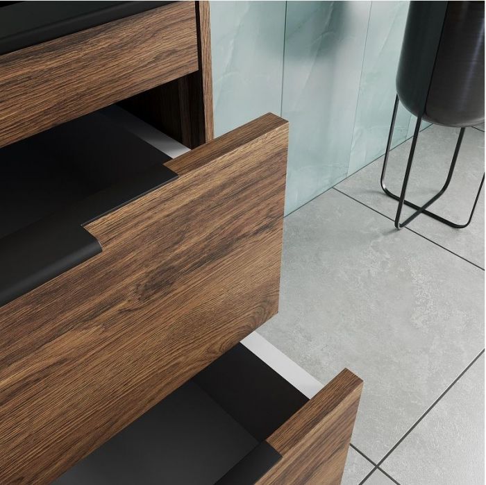 Тумба под раковину Vincea Chiara 2D 60 VMC-2C2600CO подвесная цвет C.Oak