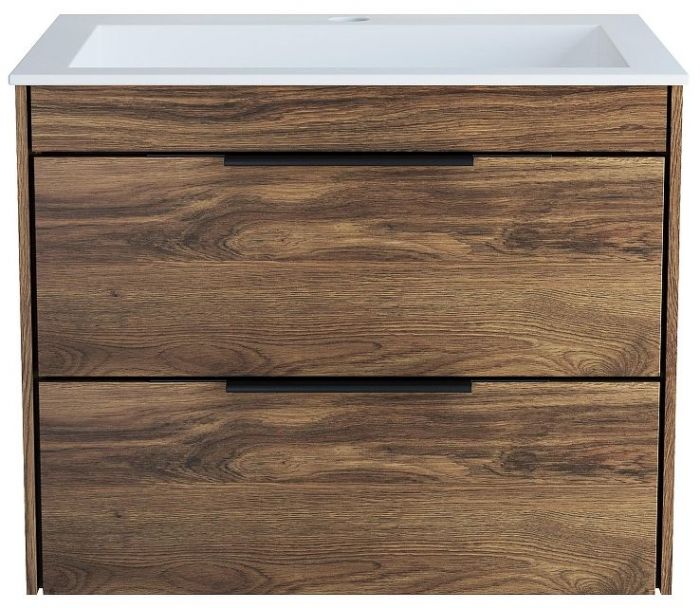 Тумба под раковину Vincea Chiara 2D 60 VMC-2C2600CO подвесная цвет C.Oak