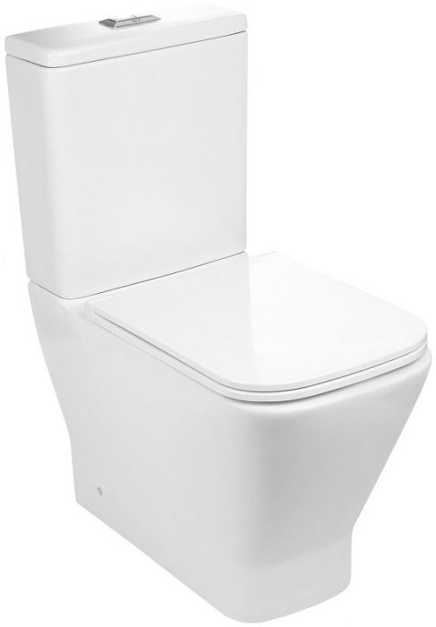 Унитаз компакт WeltWasser Rotbach 011 GL-WT 10000012211 Белый глянец с бачком и сиденьем Микролифт