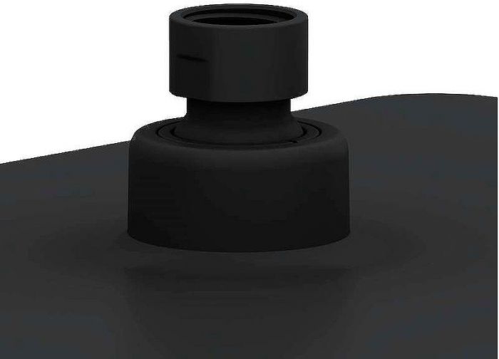 Верхний душ Damixa Merkur 940050300 Черный матовый