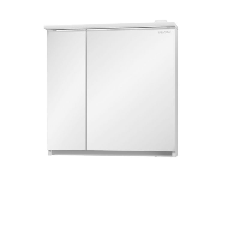 Шкаф зеркальный Edelform Амата 80, белый [2-789-00-S]