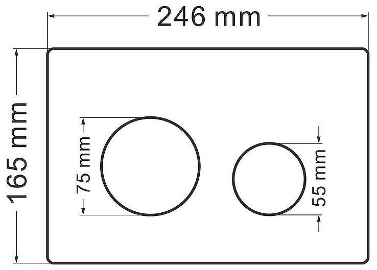 Комплект унитаза Abber Bequem AC1100T-AC0105-AC0121MW с сиденьем Микролифт и клавишей смыва цвет Белая матовая