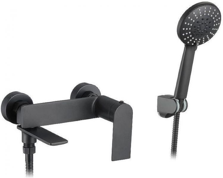 Смеситель для ванны Viko V-7722 Черный матовый