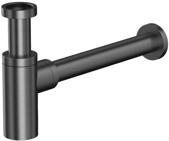 Сифон для раковины Whitecross A186GM Оружейная сталь