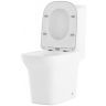 Унитаз компакт Lavinia Boho Bristol 3305001R цвет Белый глянцевый с бачком и сиденьем Микролифт
