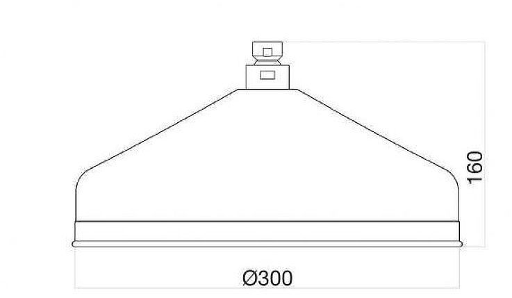 Верхний душ Fiore 30ZZ8609 цвет Бронза