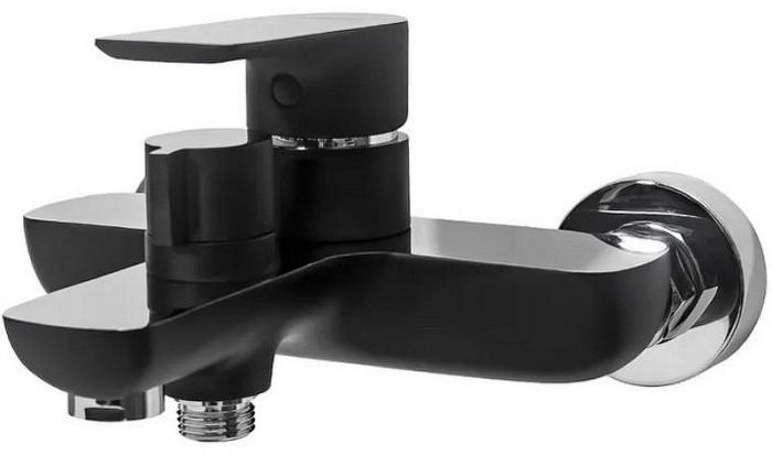 Комплект смесителей Hansberge Nordic H7099BC Черный матовый Хром