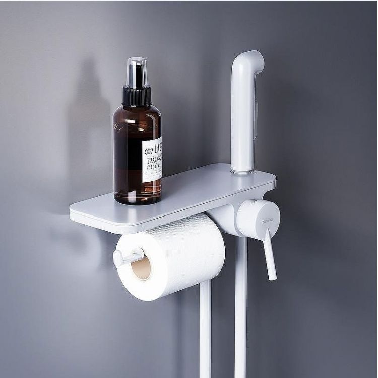 Гигиенический душ со смесителем Damixa Jupiter 773500200 Белый матовый