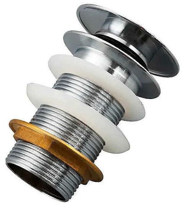 Донный клапан Frap F65-4 click-clack Хром Донный клапан Frap F65-4 click-clack Хром