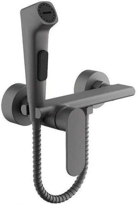 Гигиенический душ со смесителем Belz B55645-3 Оружейная сталь