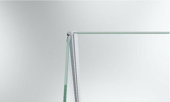 Душевой уголок BelBagno Kraft 100х100 KRAFT-A-12-100-C-Cr-L профиль Хром стекло прозрачное