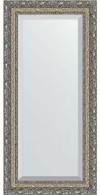 Зеркало Evoform Exclusive 115х55 BY 1250 с фацетом в багетной раме - Виньетка бронзовая 85
