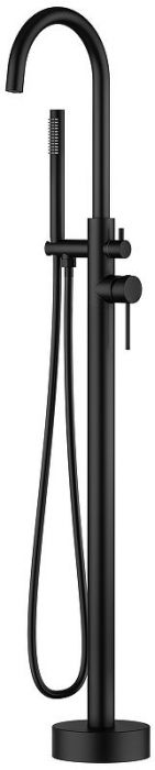 Смеситель для ванны Knotlor Eclipse SS-27/BL цвет Черный матовый