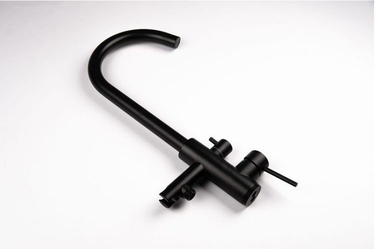 Смеситель для ванны Knotlor Eclipse SS-27/BL цвет Черный матовый Смеситель для ванны Knotlor Eclipse SS-27/BL цвет Черный матовый