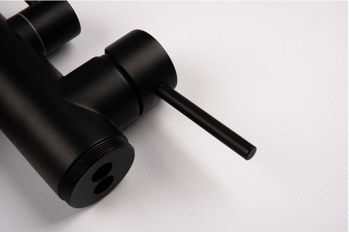 Смеситель для ванны Knotlor Eclipse SS-27/BL цвет Черный матовый