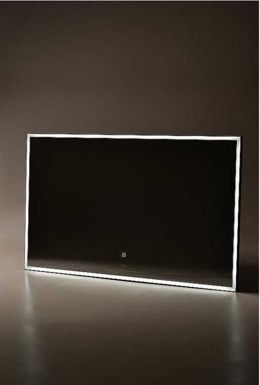 Зеркало Sintesi Armadio 120 SIN-SPEC-ARMADIO-black-120 с подсветкой Черное с сенсорным выключателем