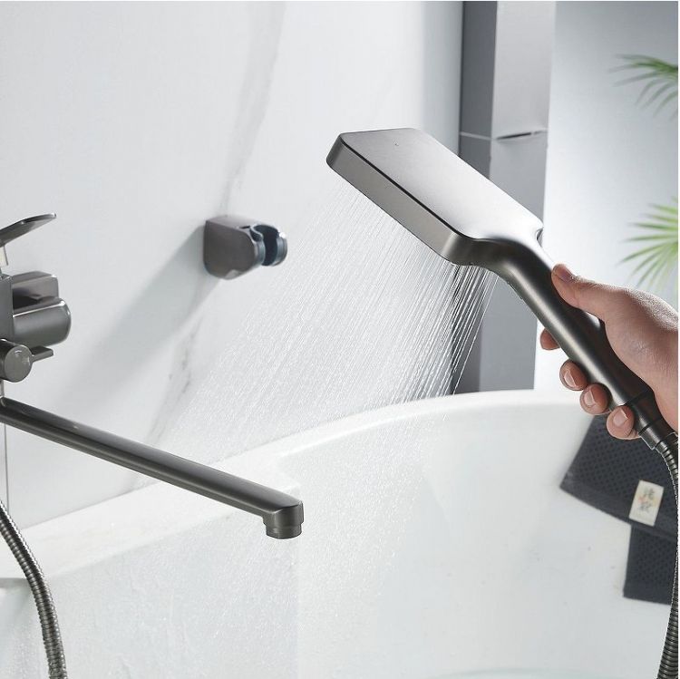 Смеситель для ванны Shevanik S9922T универсальный цвет Оружейная сталь Смеситель для ванны Shevanik S9922T универсальный цвет Оружейная сталь