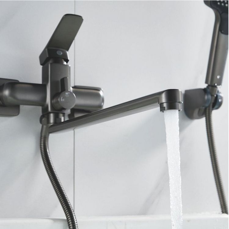 Смеситель для ванны Shevanik S9922T универсальный цвет Оружейная сталь Смеситель для ванны Shevanik S9922T универсальный цвет Оружейная сталь