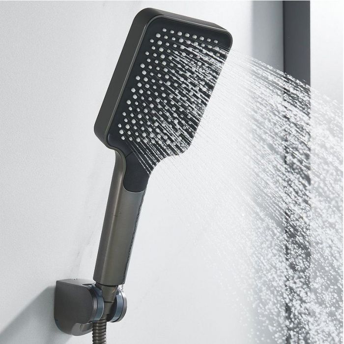 Смеситель для ванны Shevanik S9922T универсальный цвет Оружейная сталь