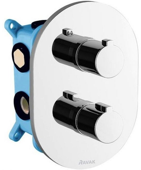 Смеситель для душа Ravak Chrome CR 067.00 X070075 с термостатом Хром