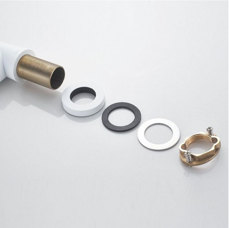 Смеситель для кухни Shevanik S943C-1 цвет Белый Смеситель для кухни Shevanik S943C-1 цвет Белый