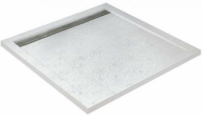 Душевой поддон из искусственного камня Cezares Tray AS 80x80 TRAY-AS-A-80-30-W Белый