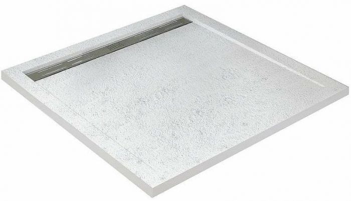 Душевой поддон из искусственного камня Cezares Tray AS 80x80 TRAY-AS-A-80-30-W Белый