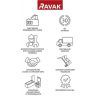 Акриловый поддон для душа Ravak Galaxy Elipso LA 100х100 A02AA01210 Белый