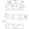 Акриловая ванна Marka One Modern 165х70 01мод16570 без гидромассажа Акриловая ванна Marka One Modern 165х70 01мод16570 без гидромассажа