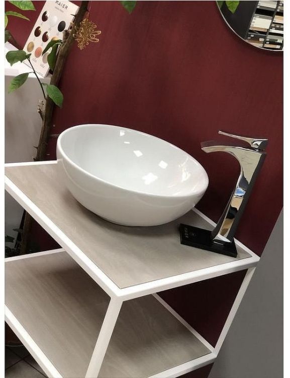 Раковина-чаша Scarabeo Thin Line 39,5 8009 цвет Белый