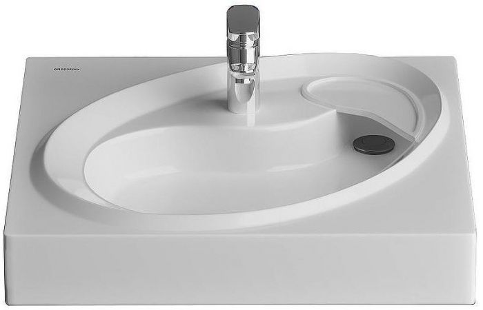 Раковина Grossman Alvaro 60 1606001 на стиральную машину Белая