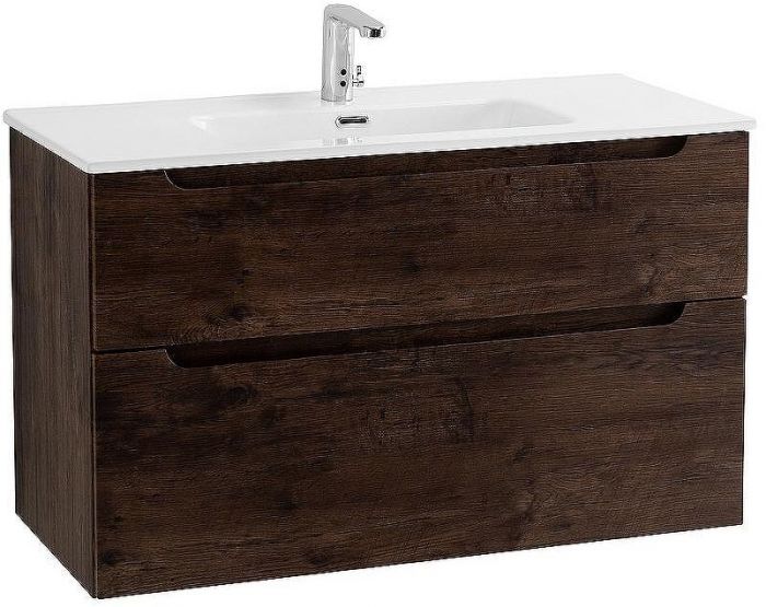 Тумба под раковину BelBagno Etna-H60 90 ETNA-H60-900-2C-SO-RW-P подвесная Rovere Moro