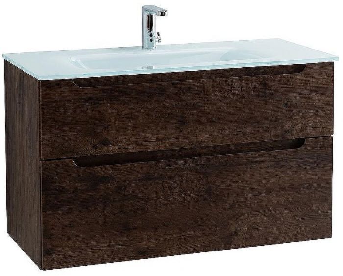 Тумба под раковину BelBagno Etna-H60 90 ETNA-H60-900-2C-SO-RW-P подвесная Rovere Moro