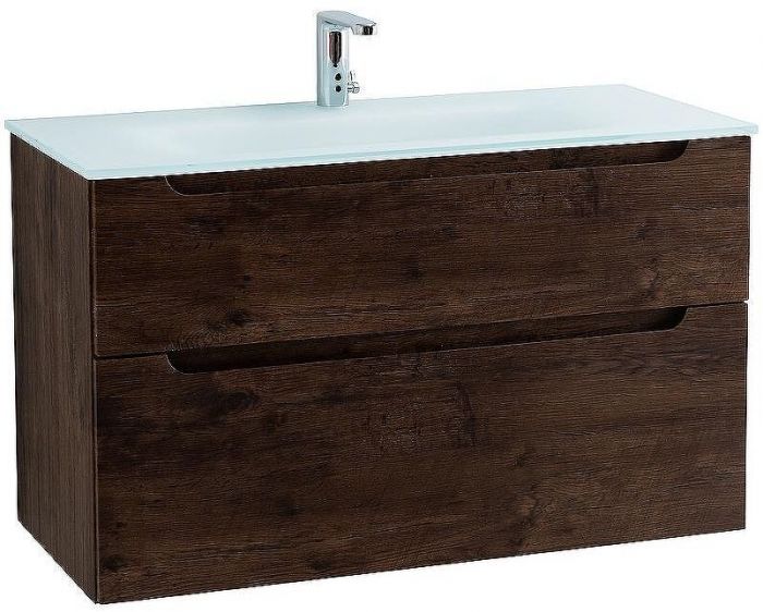 Тумба под раковину BelBagno Etna-H60 90 ETNA-H60-900-2C-SO-RW-P подвесная Rovere Moro