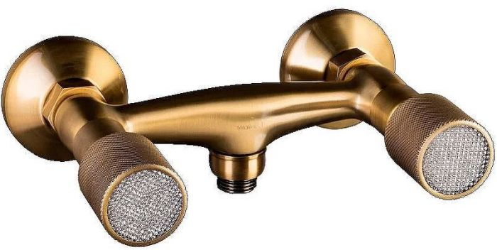 Смеситель для душа Boheme Royal Cristal 314-Royal/CRST Бронза