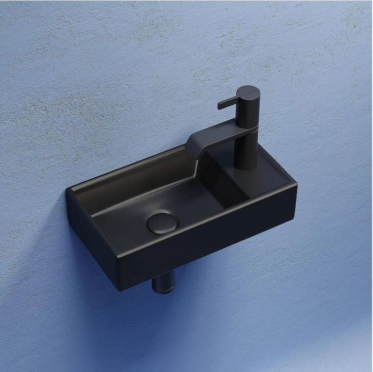 Раковина Ceramicanova Element 41 L CN6051LMB Черная матовая