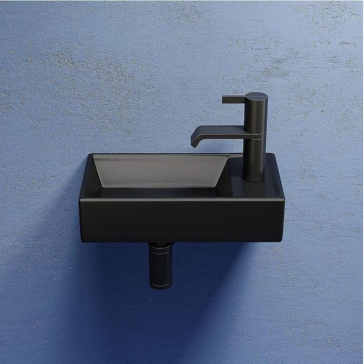 Раковина Ceramicanova Element 41 L CN6051LMB Черная матовая