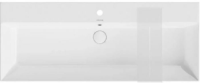 Раковина Kerama Marazzi Grande 120 GR.wb.120 Белая глянцевая