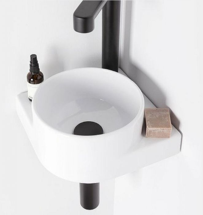 Раковина Ravak Yard 28 C XJX01228000 угловая Белая