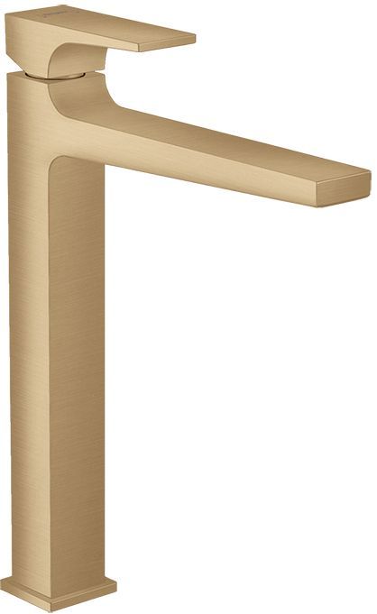 Hansgrohe Metropol Смеситель для раковины, на 1 отв, с донным клапаном, излив: 20.4см, цвет: шлифованная бронза