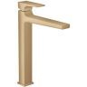 Hansgrohe Metropol Смеситель для раковины, на 1 отв, с донным клапаном, излив: 20.4см, цвет: шлифованная бронза