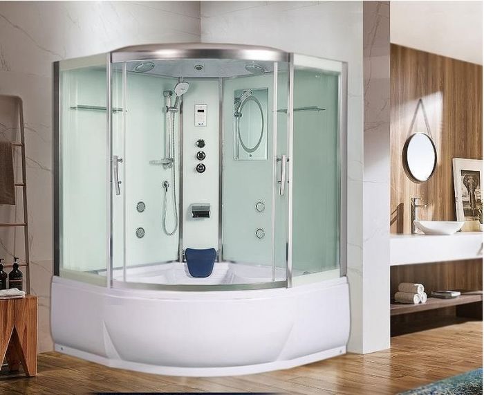 Душевой бокс WeltWasser WW500 Emmer 15055 150x150 10000003291 профиль Хром стекло прозрачное
