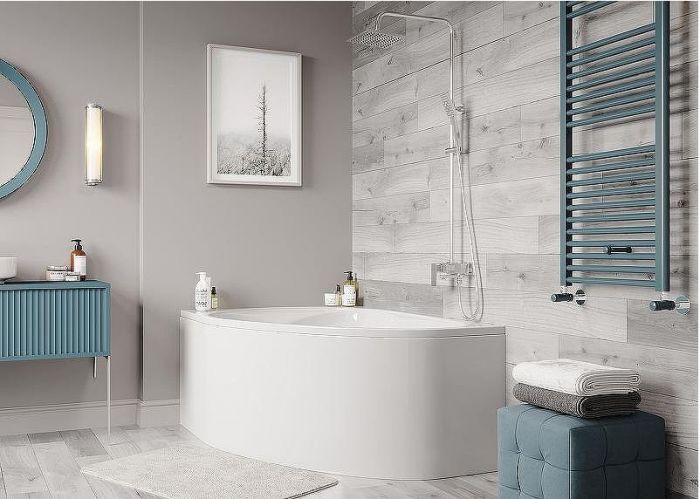 Акриловая ванна Vagnerplast Flora 150x100 L VPBA151FLA3LX-04 без гидромассажа